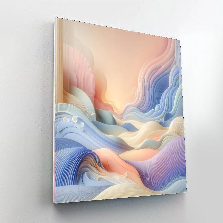 Pastel Dreamland Paint By Color