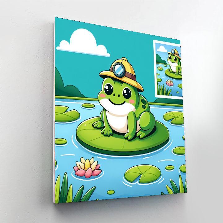 Adventurous Toad Numbered Painting Kits