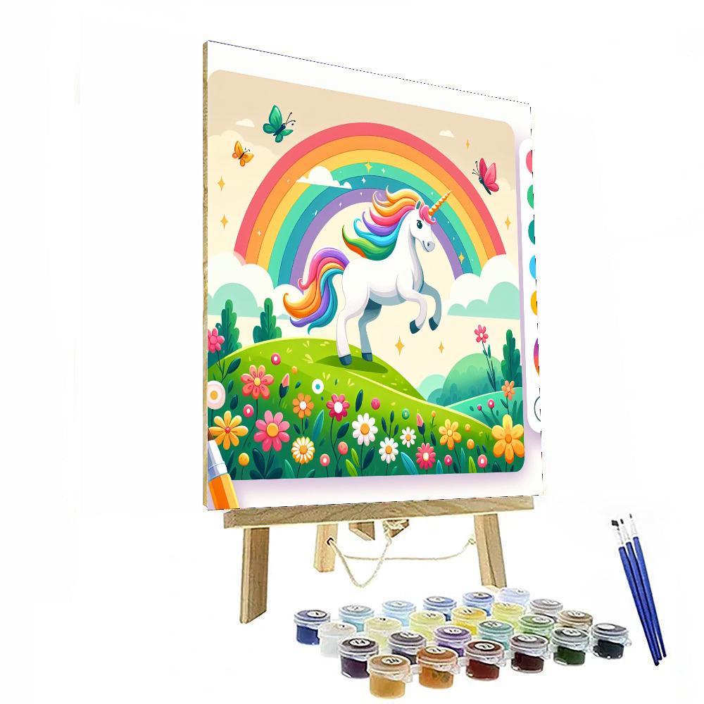 Magic Unicorn Journey Paint By Number
