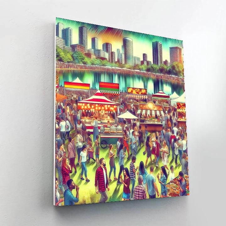 Taste Of Chicago - Chicago Numbered Painting Kits