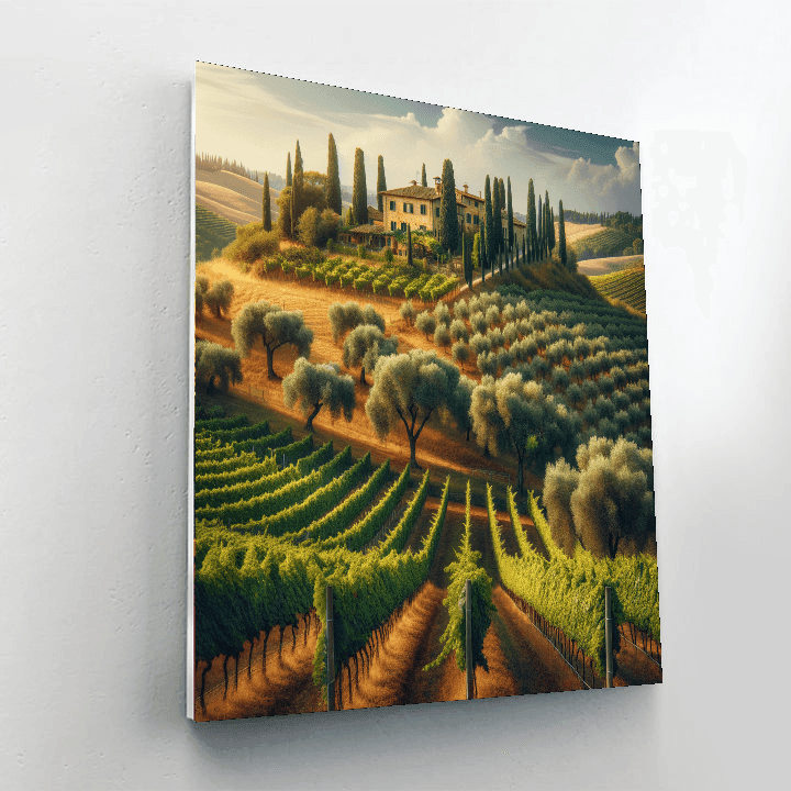 Italian Charm Painting Number Kit