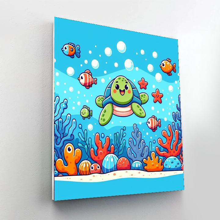Underwater Safari Paint By Number
