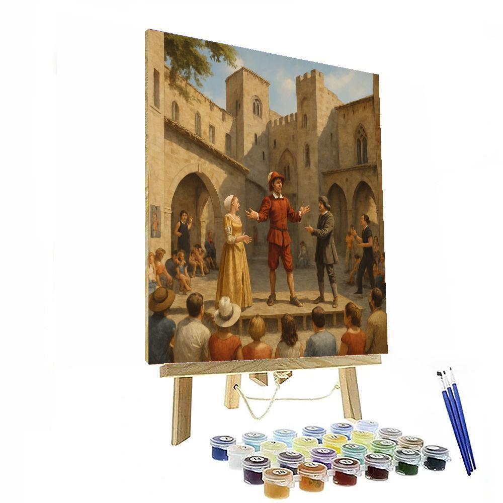 Festival D'avignon - Avignon, France DIY Paint By Numbers