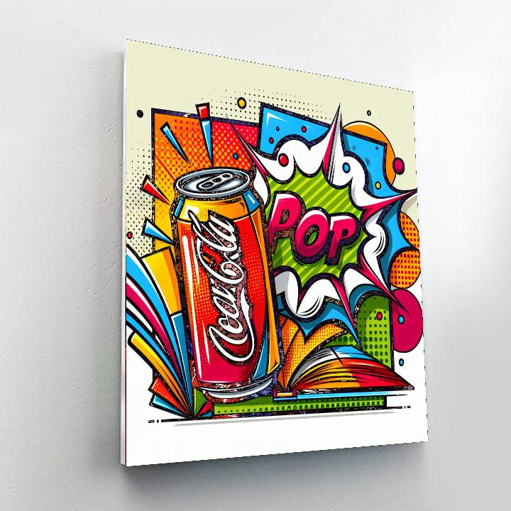 Pop Art Parade Paint By Numbers Art