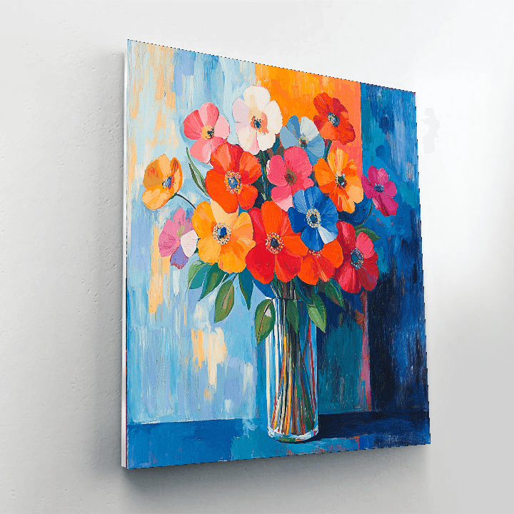 Henri Matisse Inspired Flowers In Harmony  Paint By Numbers