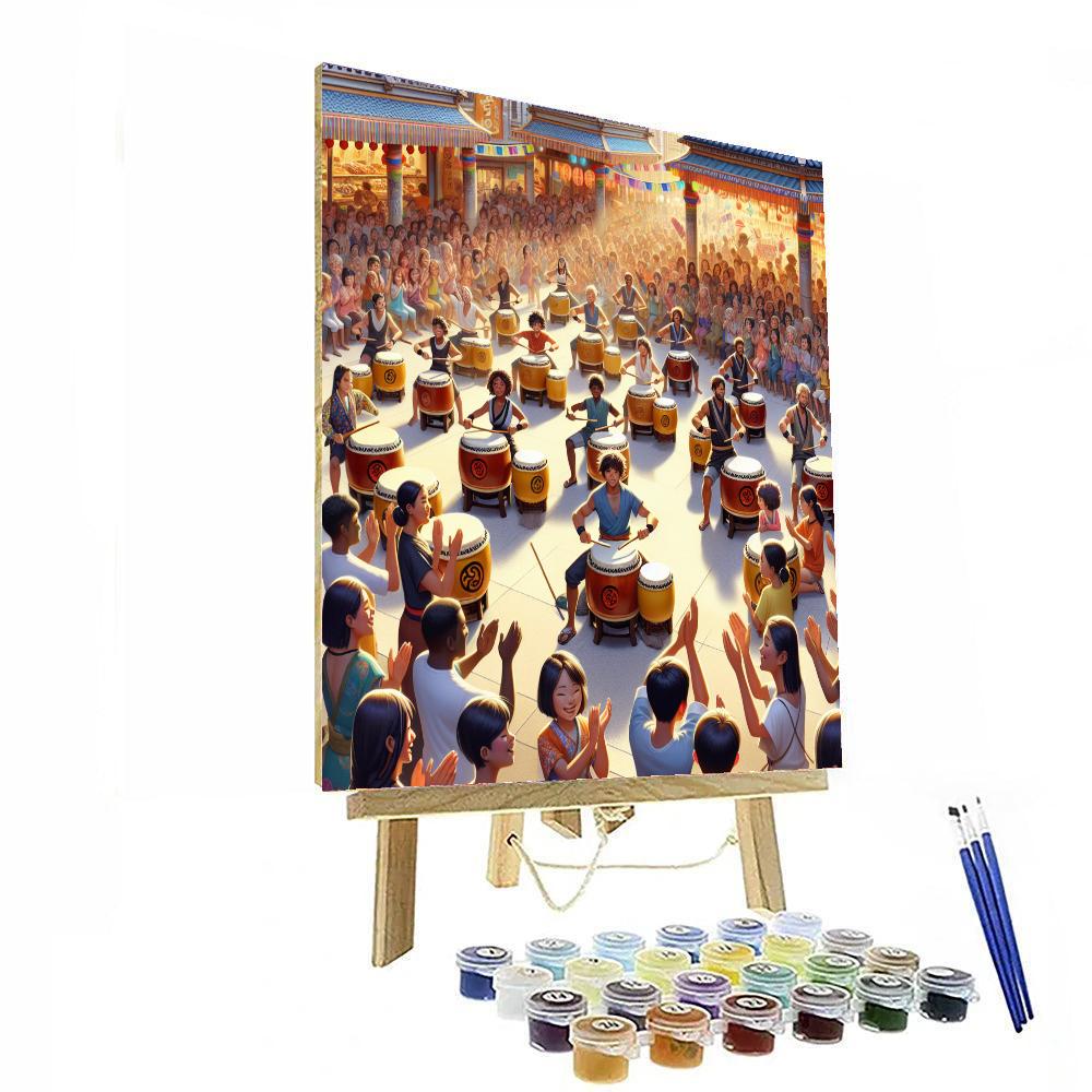 Odaiko Sonora Number Painting