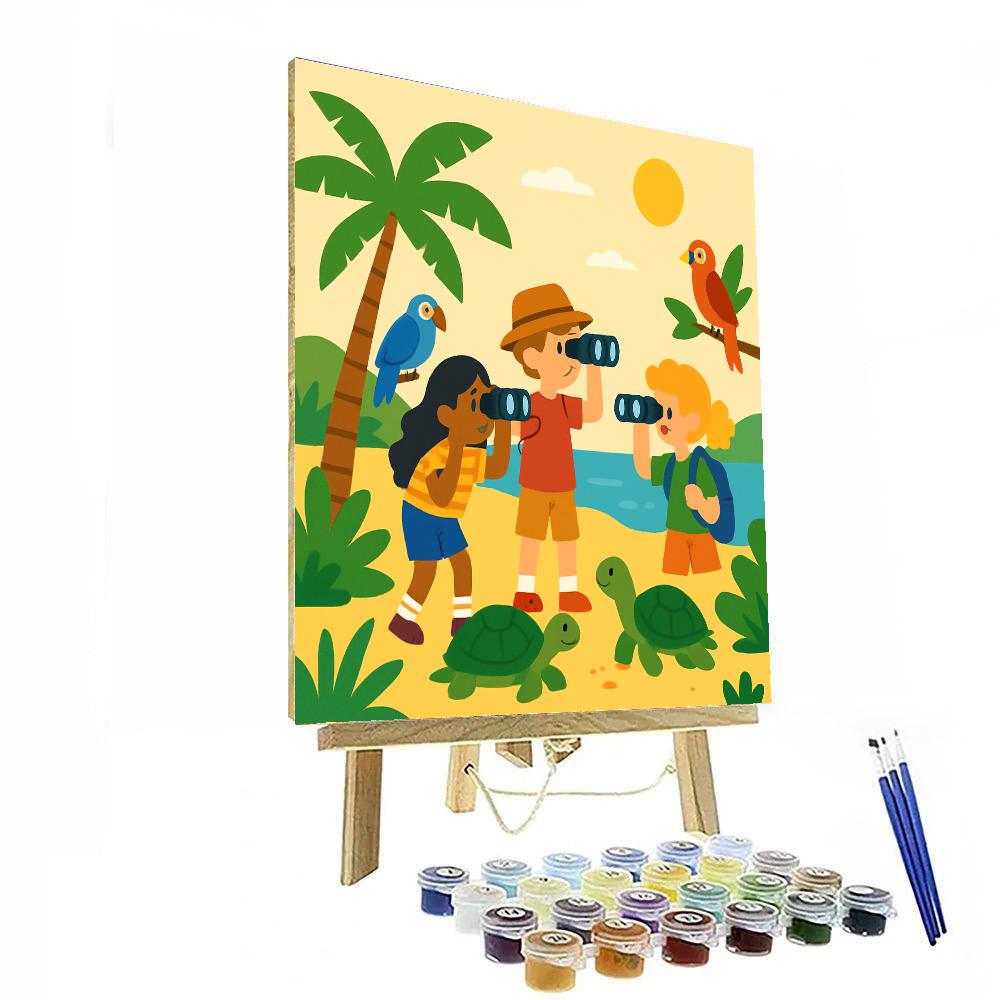 Island Expedition Numbered Painting Kits