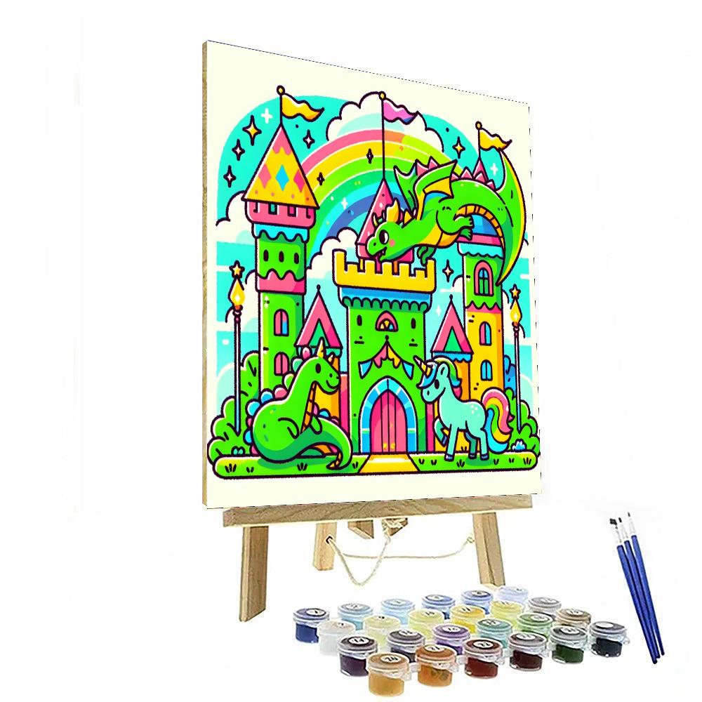 Magic Kingdom Tale Paint By Numbers Art