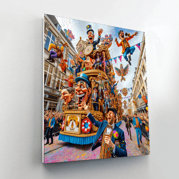 Carnival Of Aalst Paint By Numbers Kits