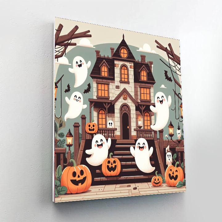Friendly Ghost Games Paint By Numbers Art