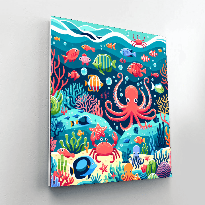 Ocean Odyssey Journey Painting Number Kit