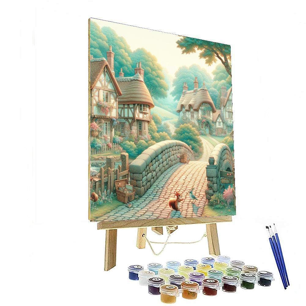Vintage Fairytale Charm Paint By Number