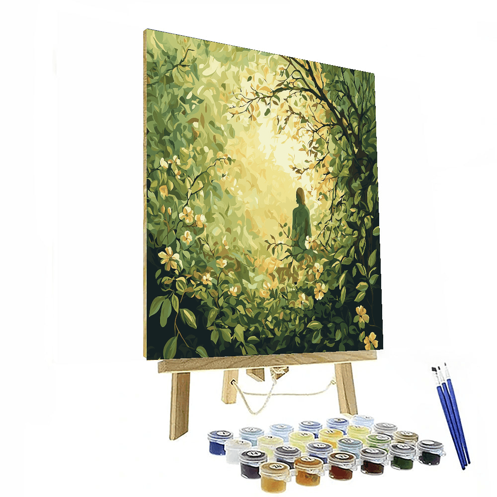 O'Keeffe Inspired Embrace of Nature - DIY Painting By Numbers Kit