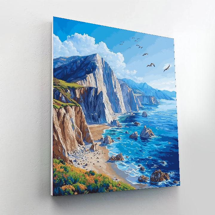 Bay Of Fundy - Nova Scotia Paint By Color