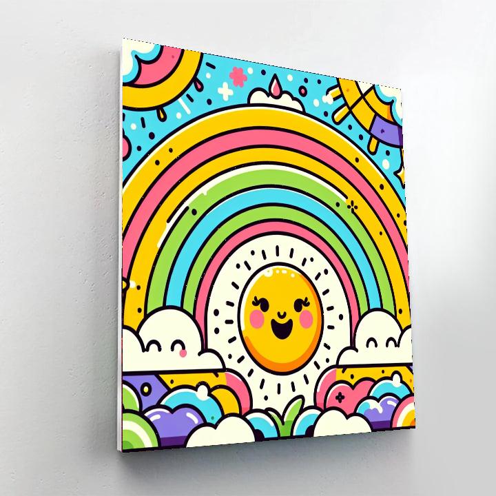 Rainbow Magic Painting Number Kit