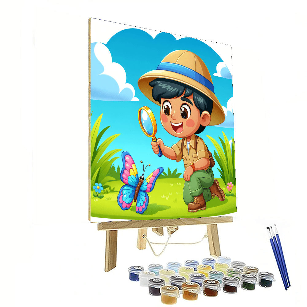 Enthusiastic Explorer Number Painting