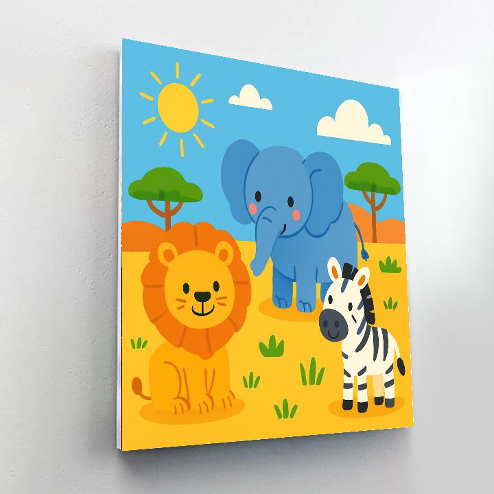 Safari Explorer Experience Paint By Color