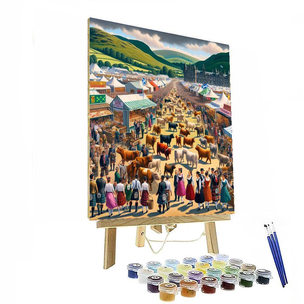 Royal Highland Show Painting By Numbers Kit