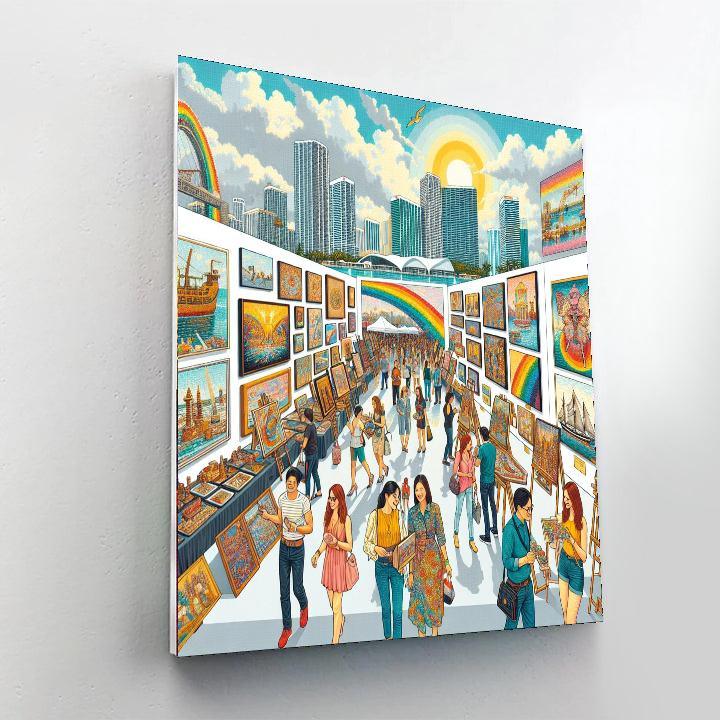 Art Basel - Miami Numbered Painting Kits