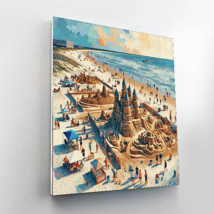 Sandfest - Texas, Usa Numbered Painting Kits