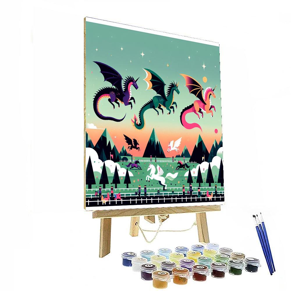 Fantasy Race DIY Paint By Numbers