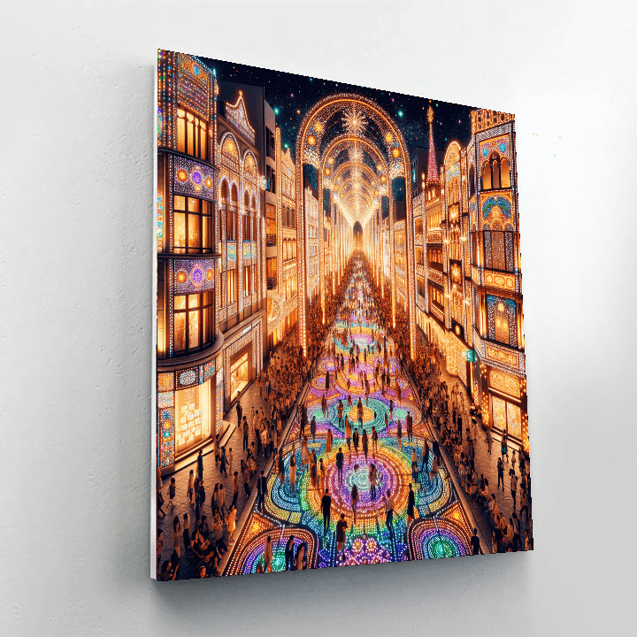 The Festival Of Lights Paint By Numbers Kits