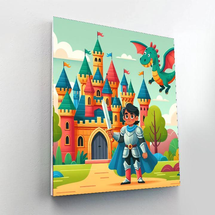 Epic Castle Adventures Paint By Numbers Kits