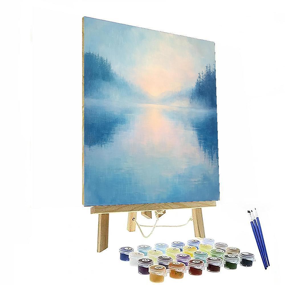 Edgar Degas Inspired Ethereal Dance Of Mist  Paint By Color