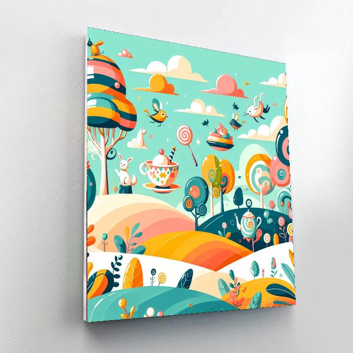 Whimsy Wonderland Paint By Numbers Art