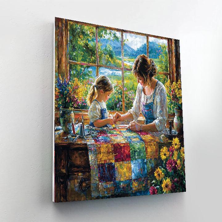 A Quilt Of Memories Numbered Painting Kits