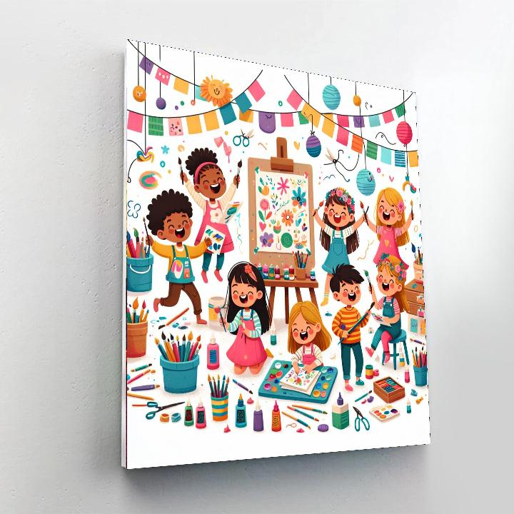 Adventures In Art Painting By Numbers Kit