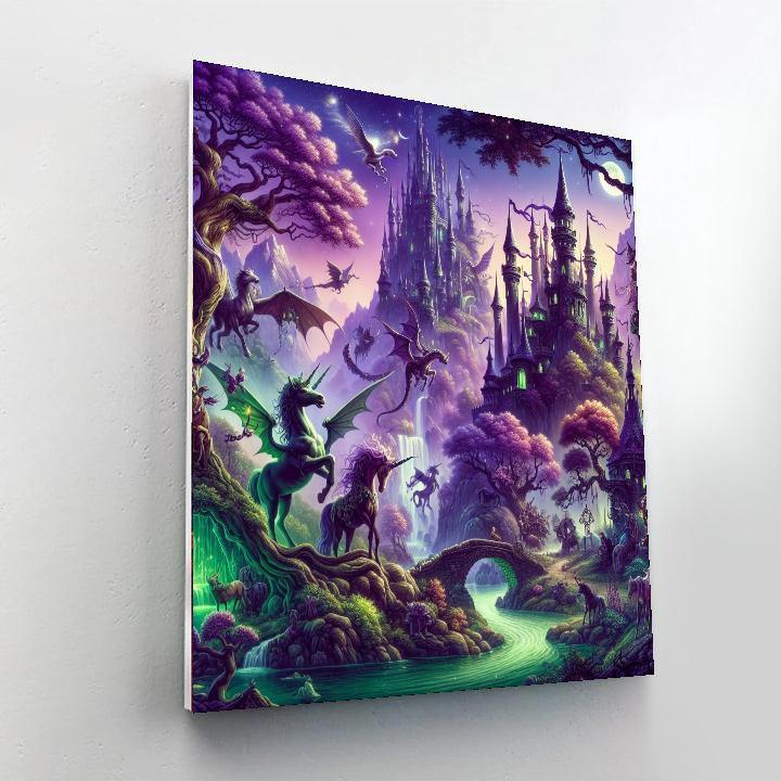 Fantastical Voyage Number Painting