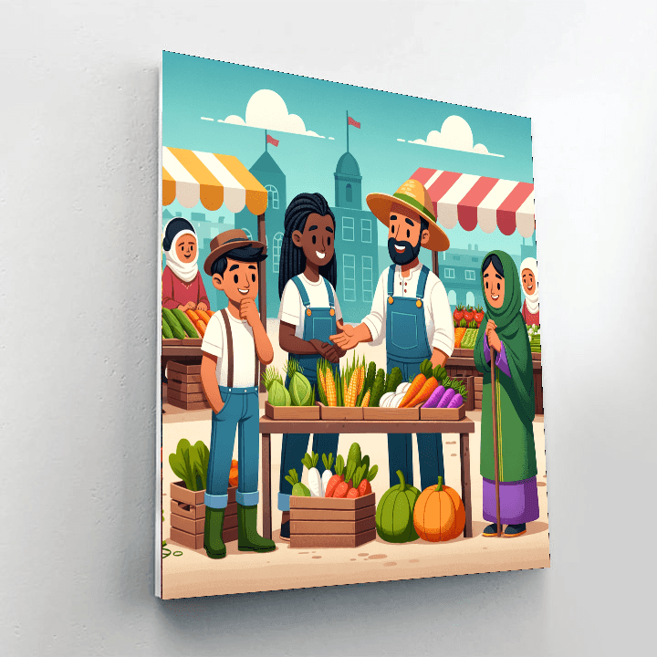 Happy Harvest Festival Painting By Numbers Kit