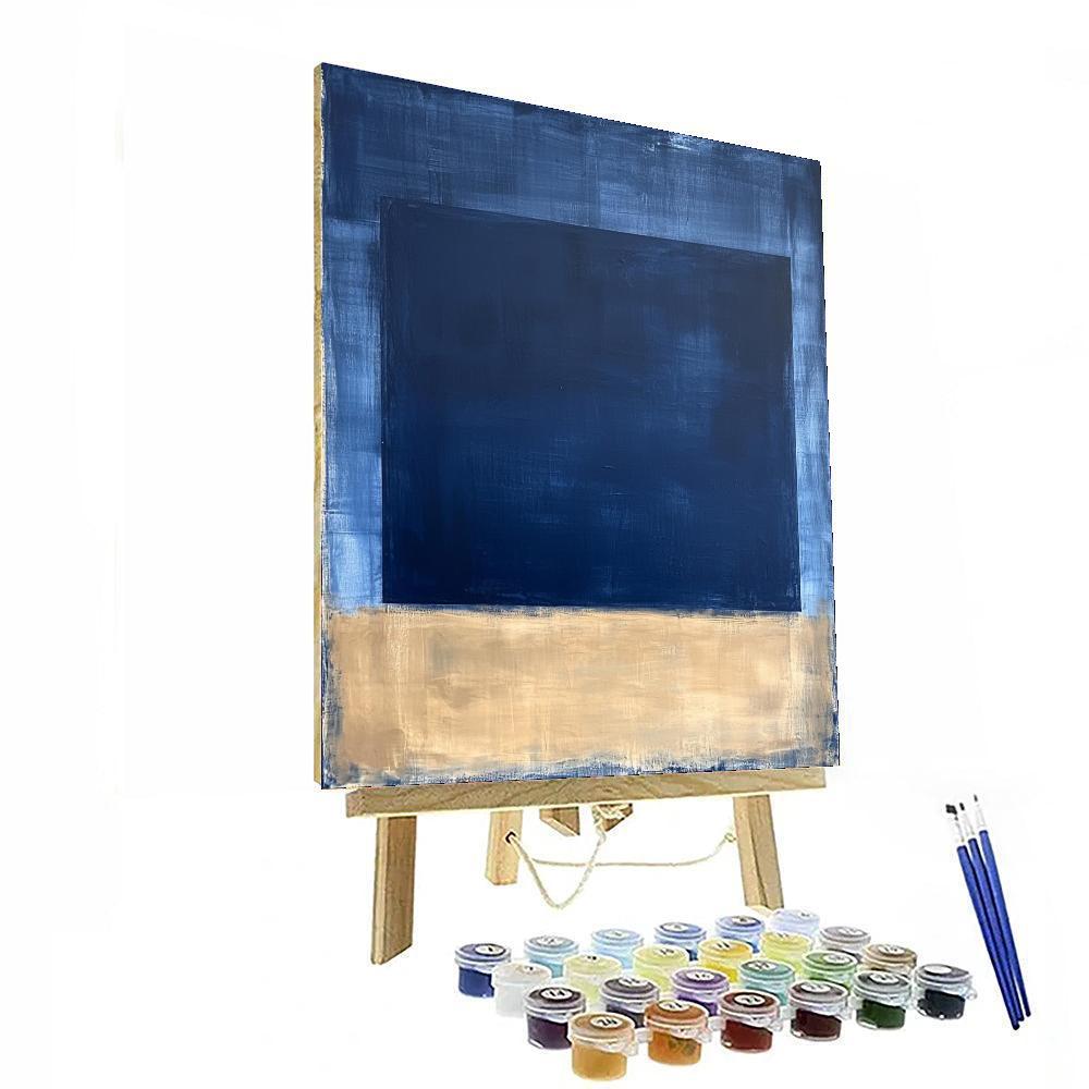 Mark Rothko Inspired Serenity Of Shadows  Painting Number Kit