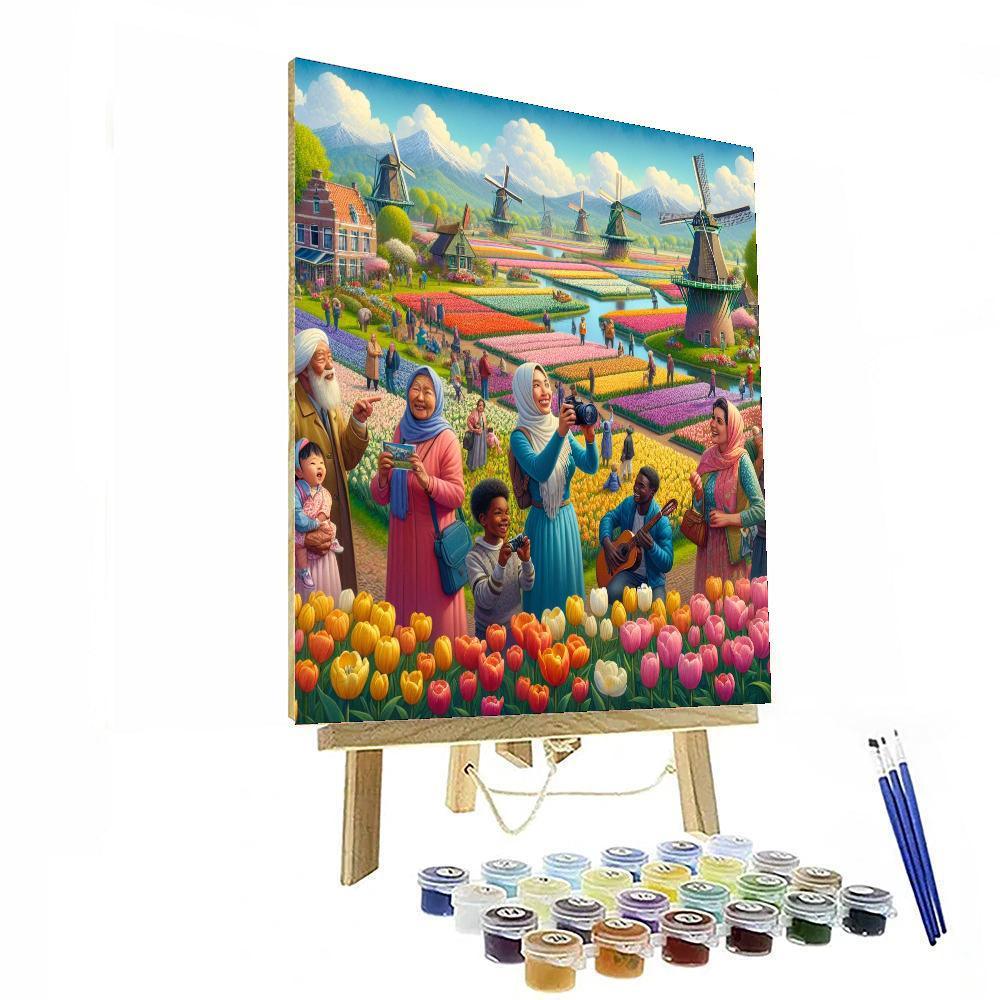 Tulip Time Festival Paint By Number