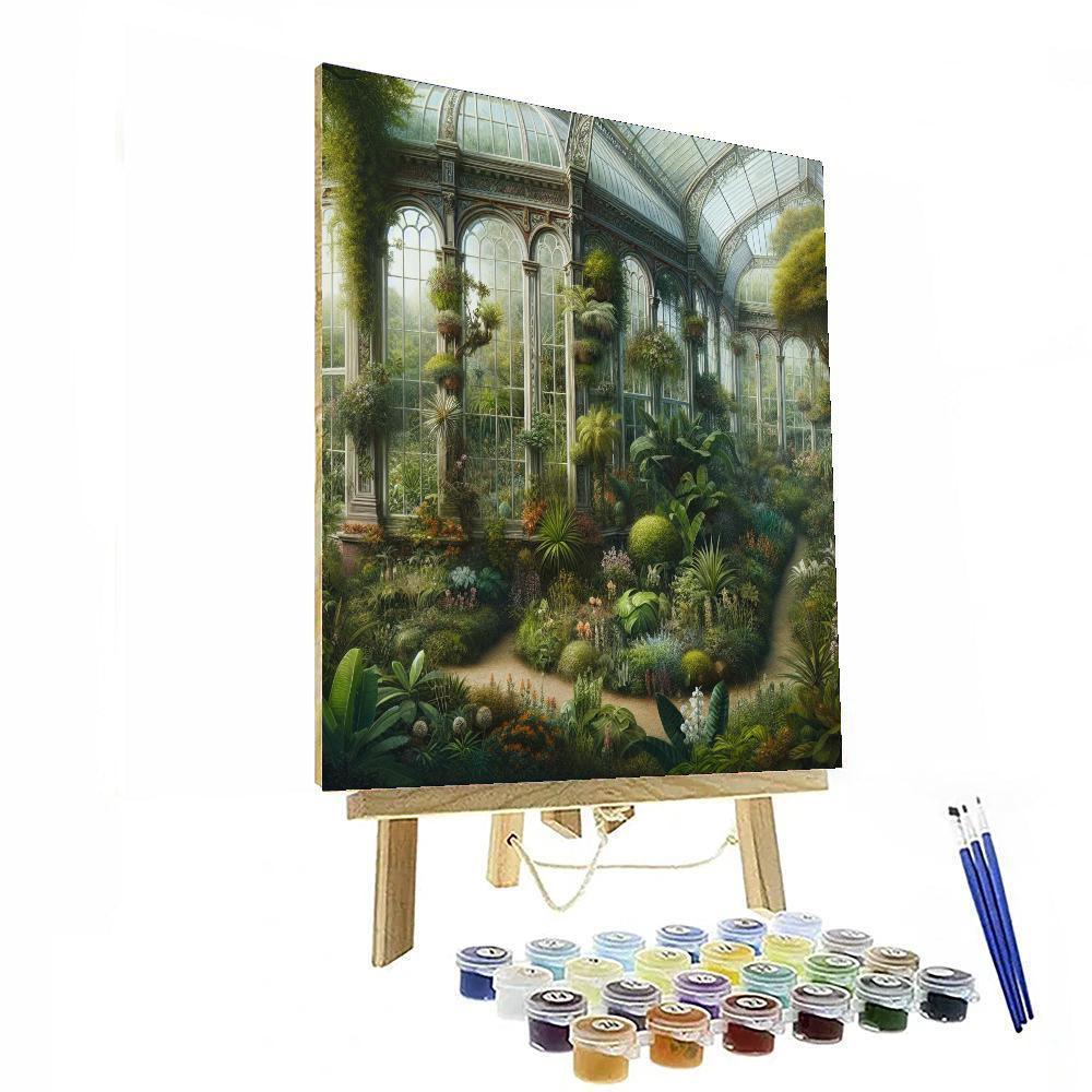 Victorian Botanical Oasis Paint By Number