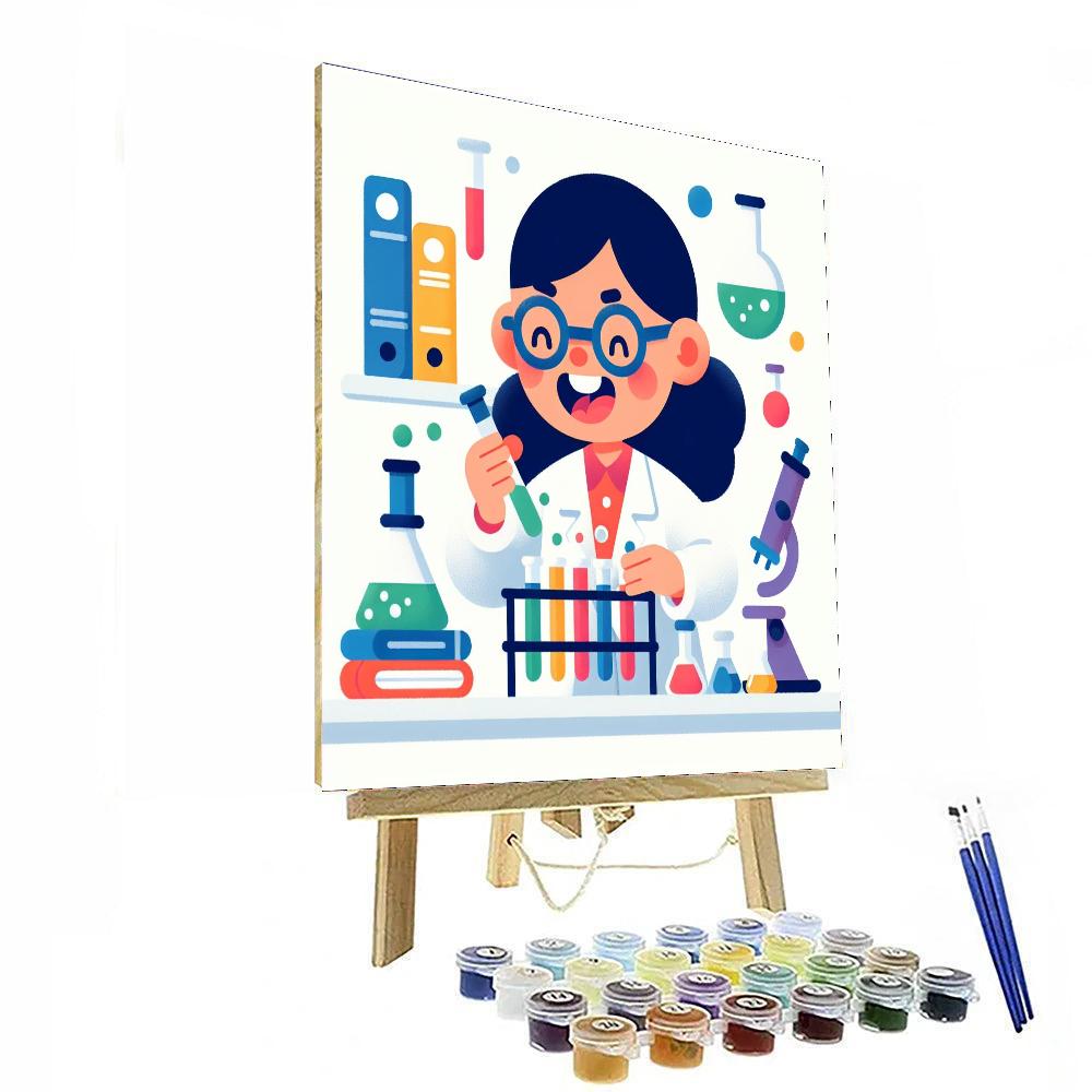 Little Scientist Paint By Numbers Kits
