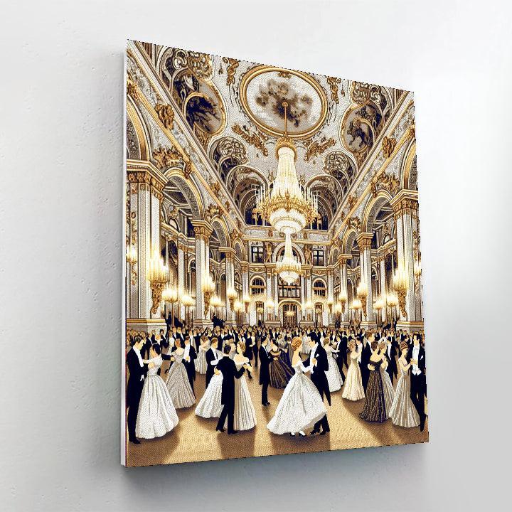 Vienna Ball Season - Austria Painting Number Kit