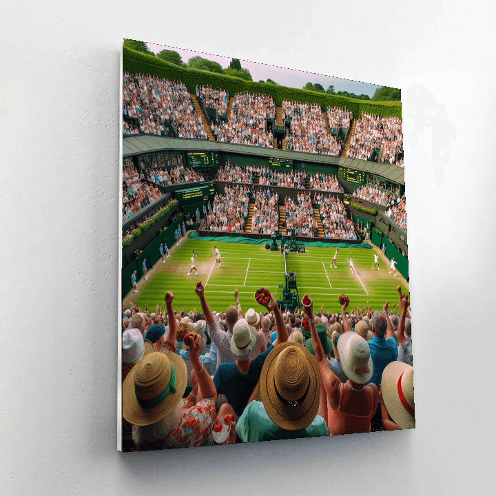 Wimbledon Tennis Championships Paint By Number