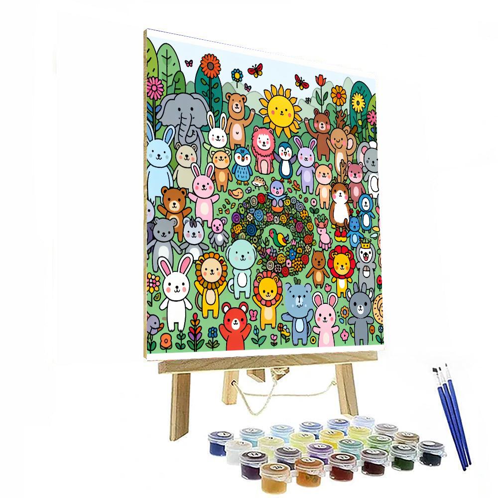 Glorious Garden Gathering Paint By Color