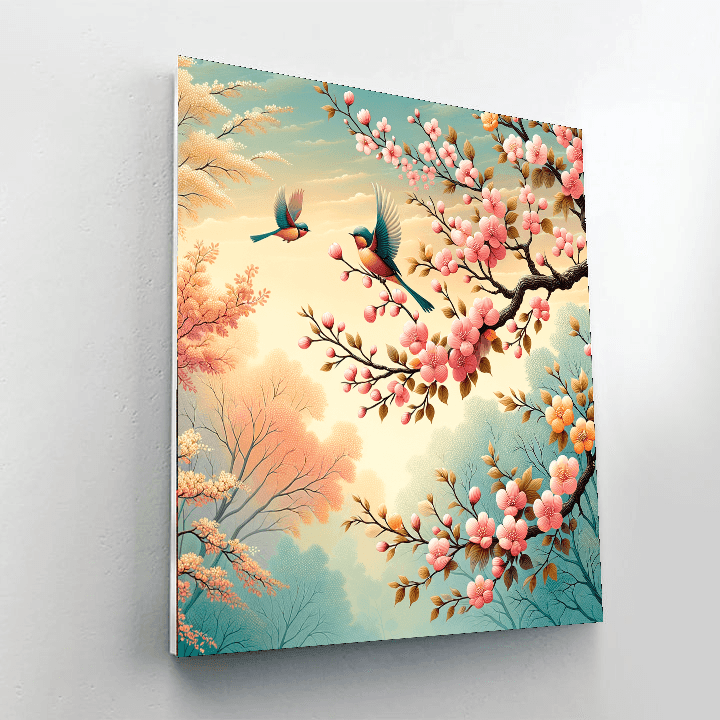 Birdsong Melody Paint By Numbers