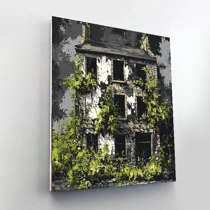 Banksy Inspired Urban Decay  Paint By Number