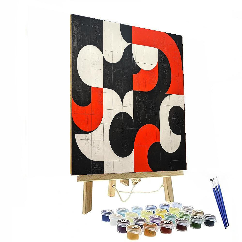 Banksy Inspired Silent Voice  Number Painting