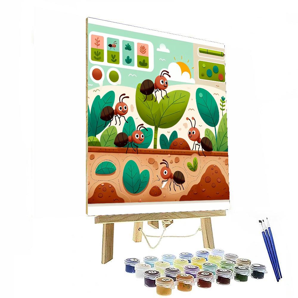 Eco Adventure Ant Colony Numbered Painting Kits