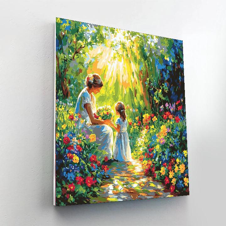 The Love That Blooms Painting Number Kit