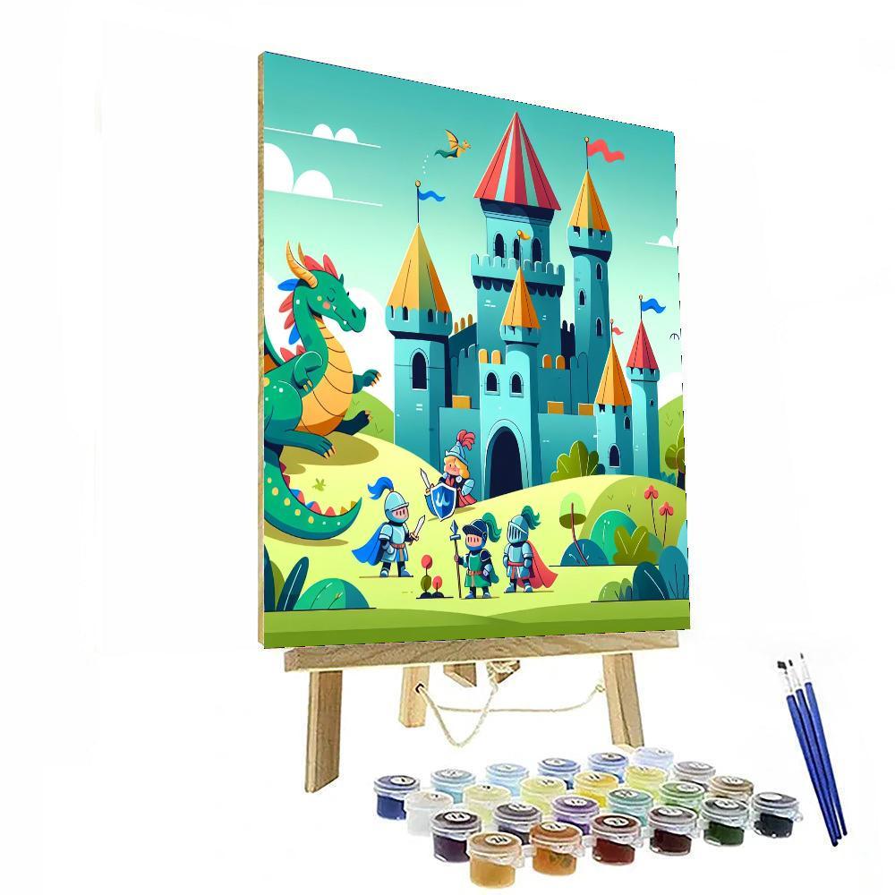 Mystic Castle Realm Paint By Numbers