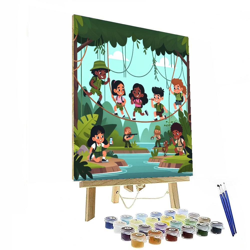 Jungle Survival Challenge Paint By Numbers
