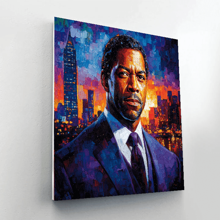 Denzel Washington: The Iconic Depth Of A Leading Man Paint By Numbers