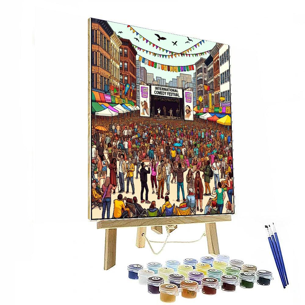 Montreal Just For Laughs Festival - Montreal, Canada Painting Number Kit