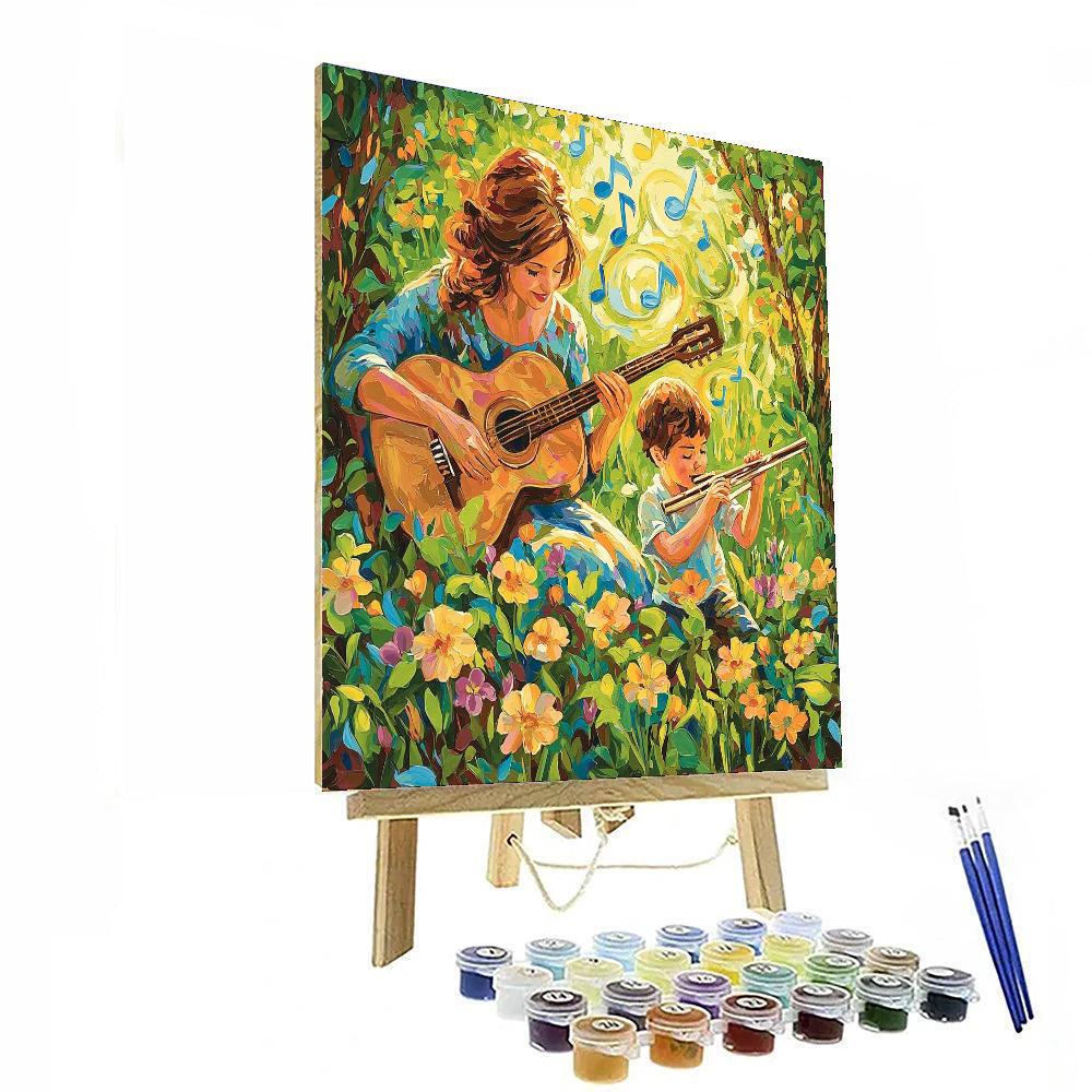 Mom's Sweet Serenade Painting Number Kit